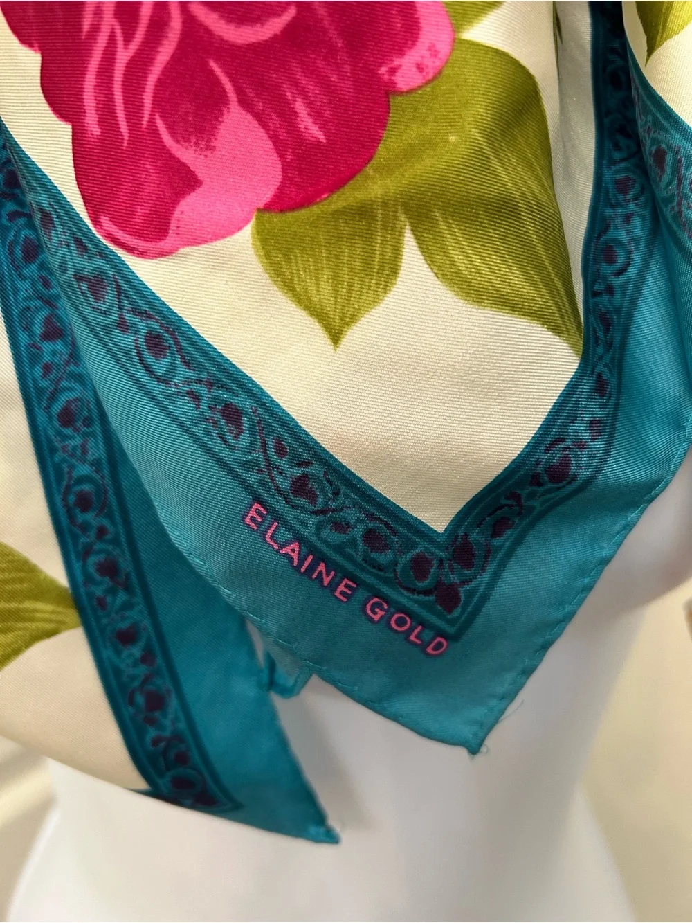 Elaine Gold 100% silk